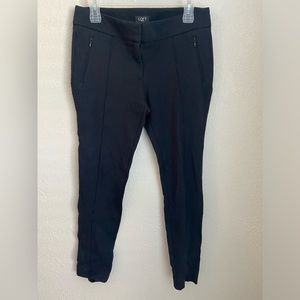 LOFT Black Ankle Pants